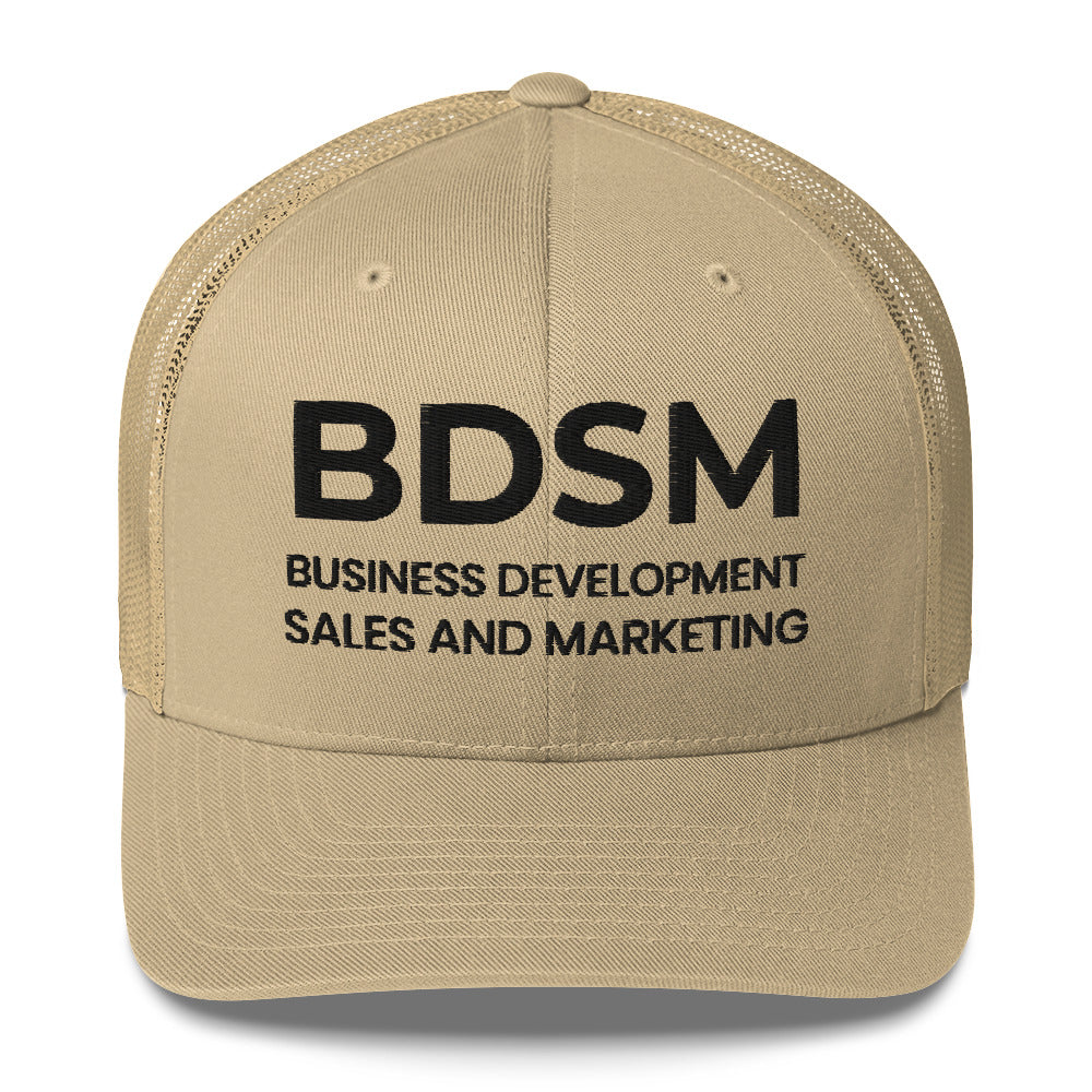 Casquette brodée BDSM Business Development Sales and Marketing - Sedurro