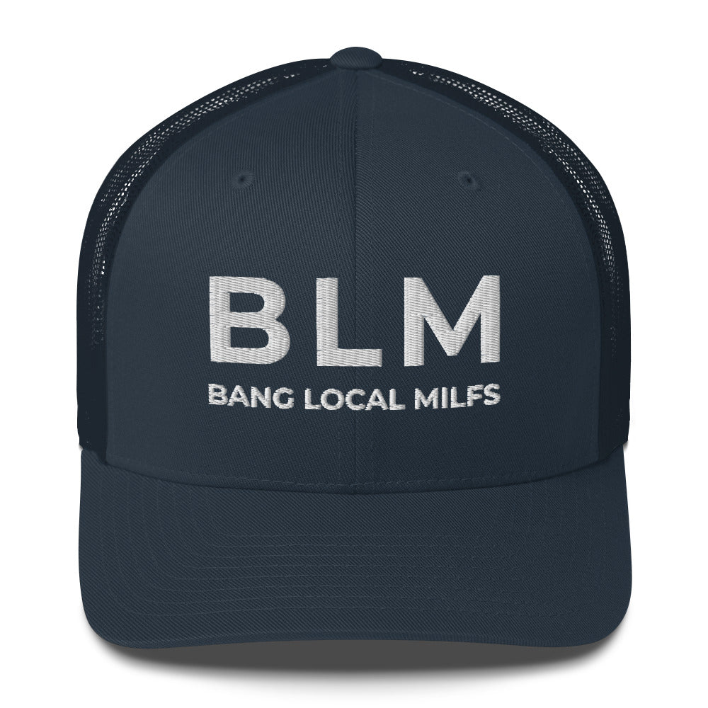 Casquette brodée BLM Bang Local Milfs - Sedurro