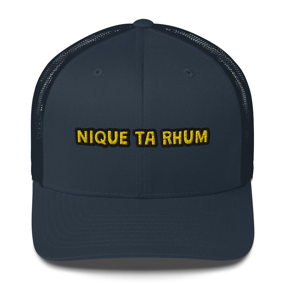Casquette brodée Nique ta rhum - Sedurro