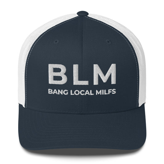 Casquette brodée BLM Bang Local Milfs - Sedurro