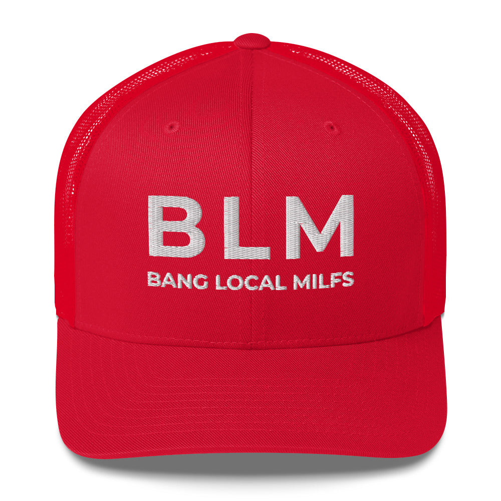 Casquette brodée BLM Bang Local Milfs - Sedurro