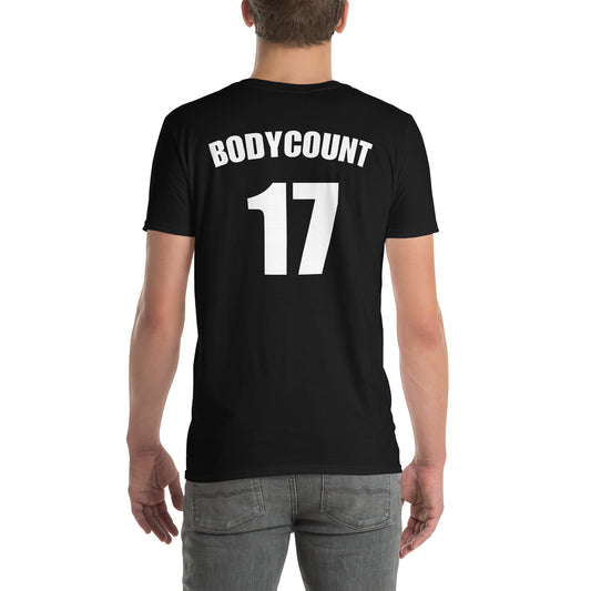 T-shirt unisexe personnalisable maillot numéro bodycount - Sedurro