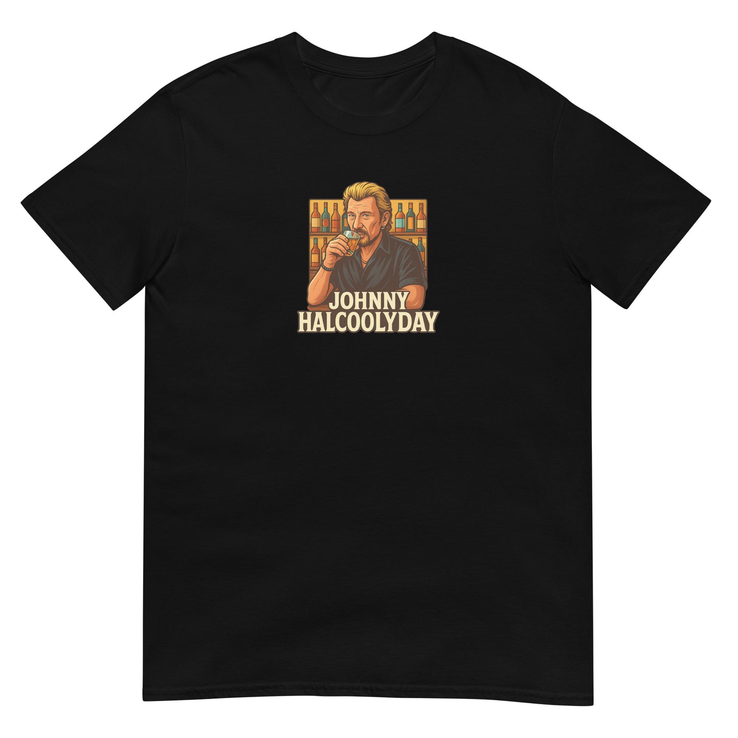 T-shirt unisexe Johnny Halcoolyday - Sedurro