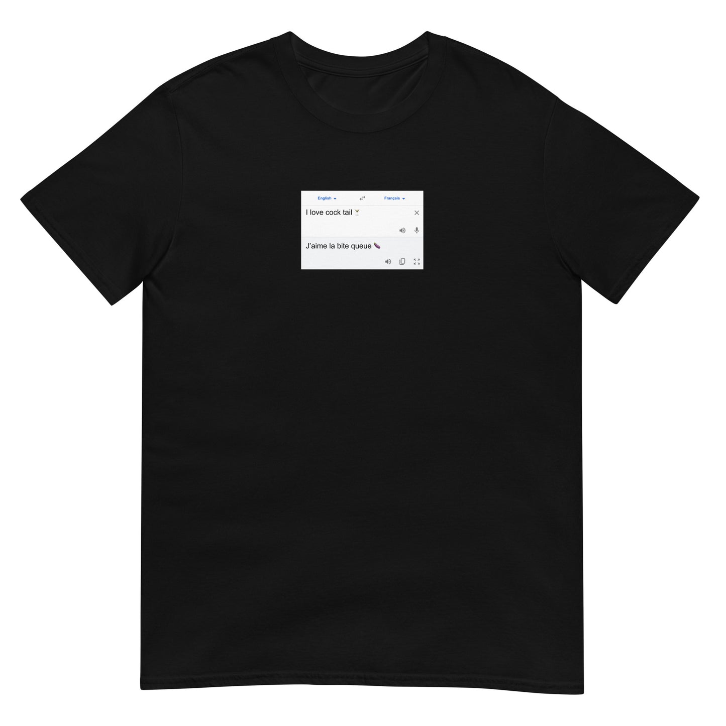 T-shirt unisexe Traduction cocktail - Sedurro