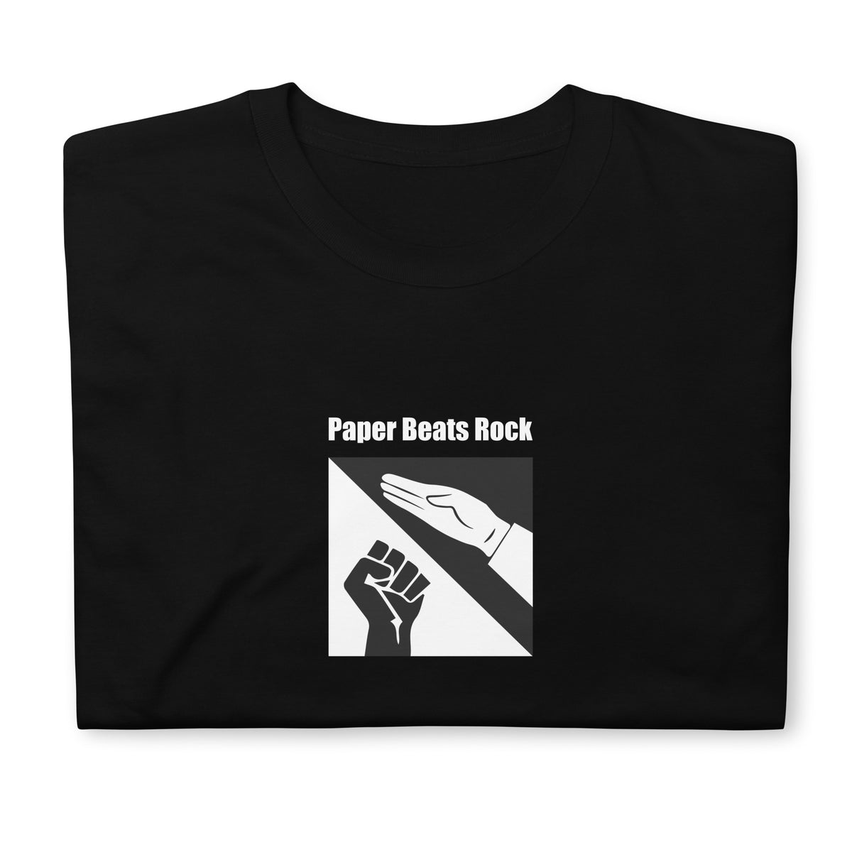 T-shirt unisexe Paper beats rock - Sedurro