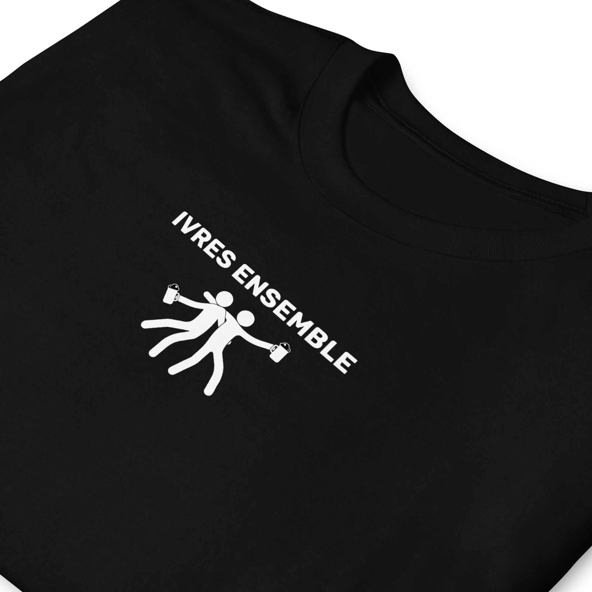 T-shirt unisexe Ivres ensemble - Sedurro