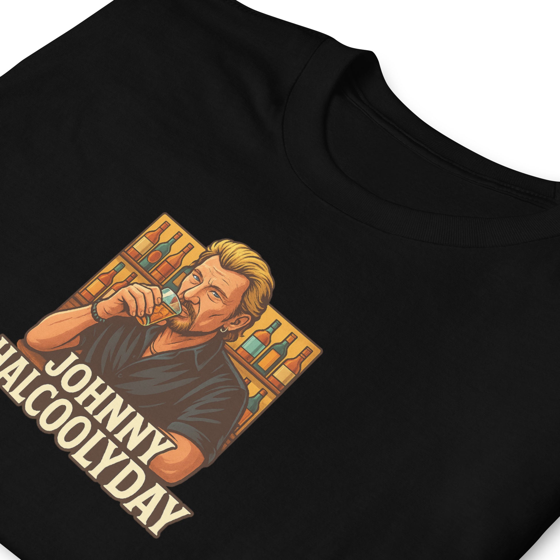 T-shirt unisexe Johnny Halcoolyday - Sedurro