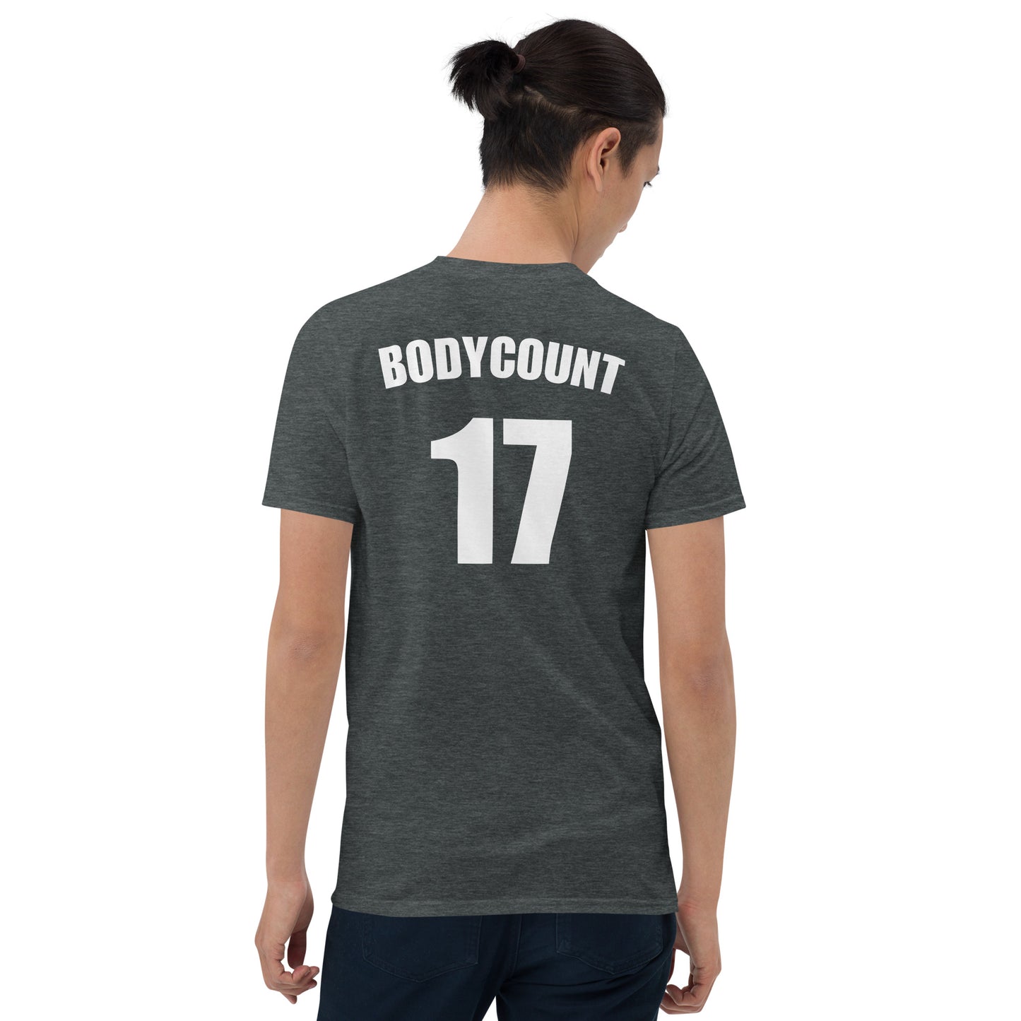 T-shirt unisexe personnalisable maillot numéro bodycount - Sedurro