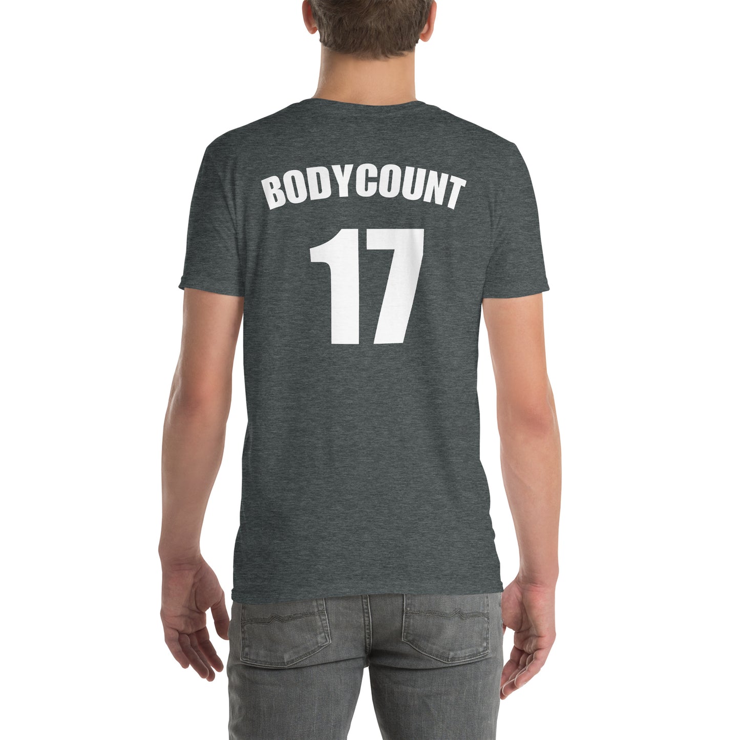 T-shirt unisexe personnalisable maillot numéro bodycount - Sedurro