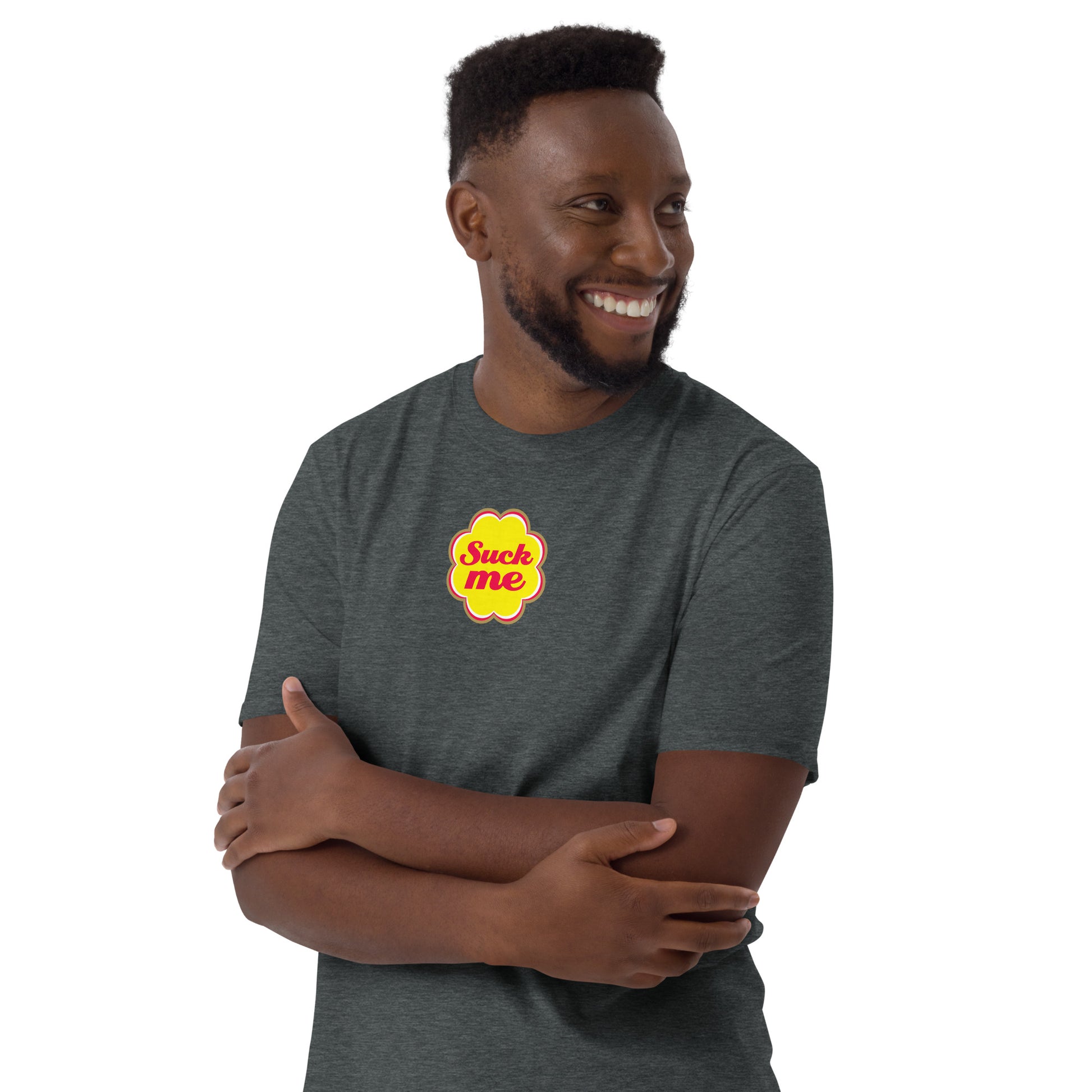 T-shirt unisexe Suck me sucette chupa - Sedurro