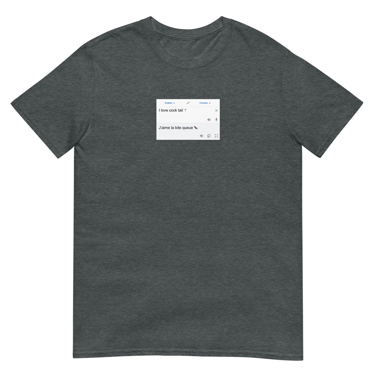 T-shirt unisexe Traduction cocktail - Sedurro