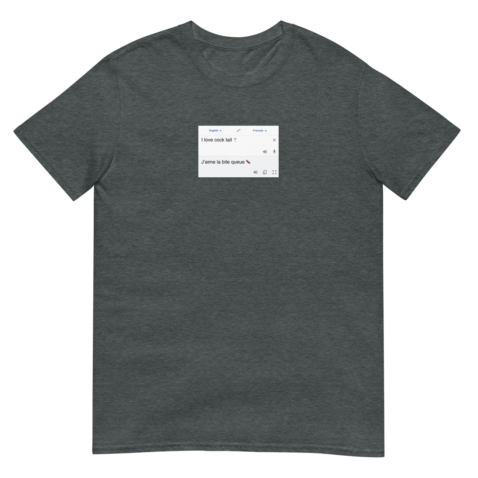 T-shirt unisexe Traduction cocktail - Sedurro