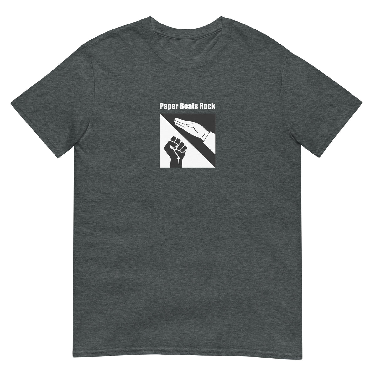 T-shirt unisexe Paper beats rock - Sedurro