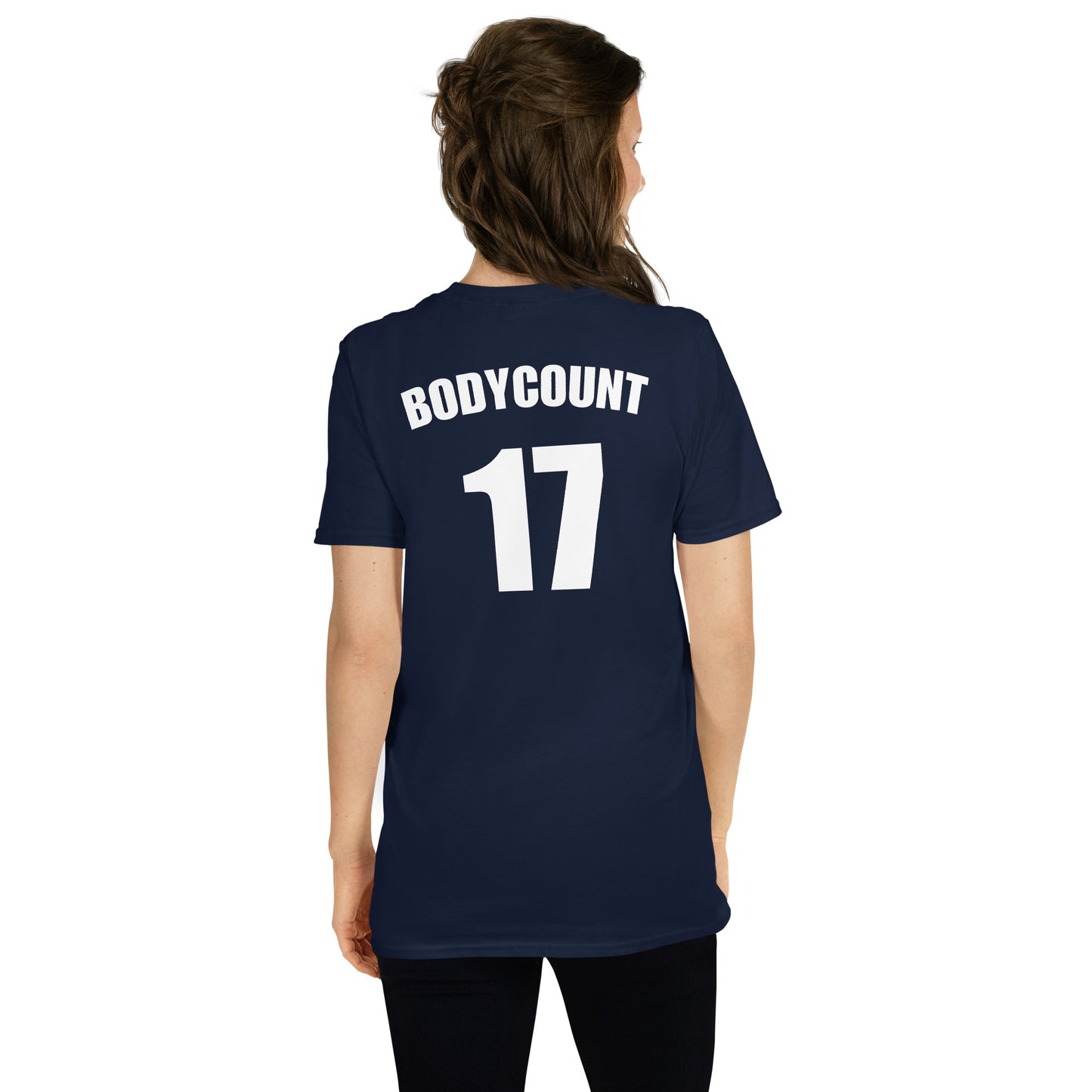 T-shirt unisexe personnalisable maillot numéro bodycount - Sedurro