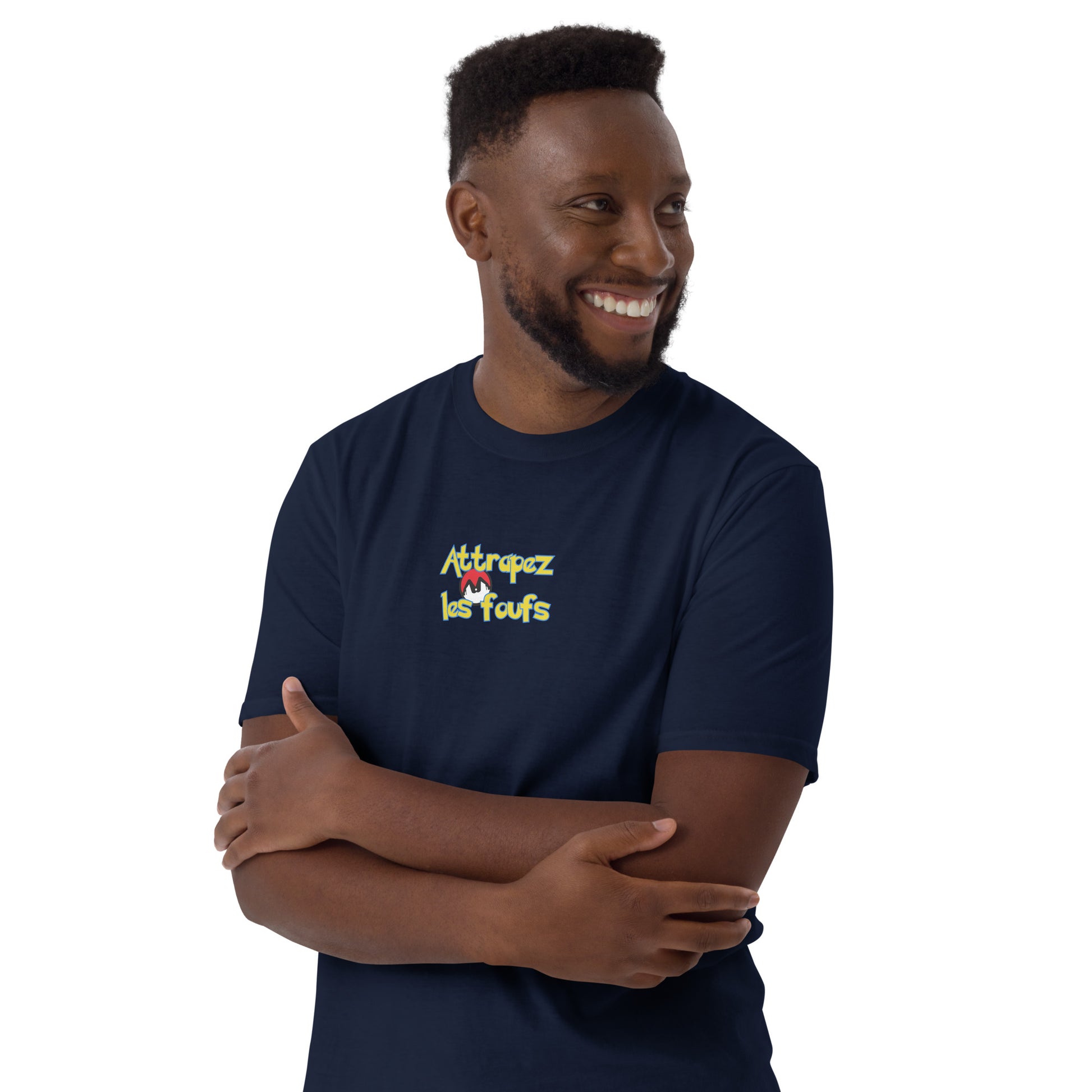 T-shirt unisexe Attrapez les foufs Pokeboule - Sedurro