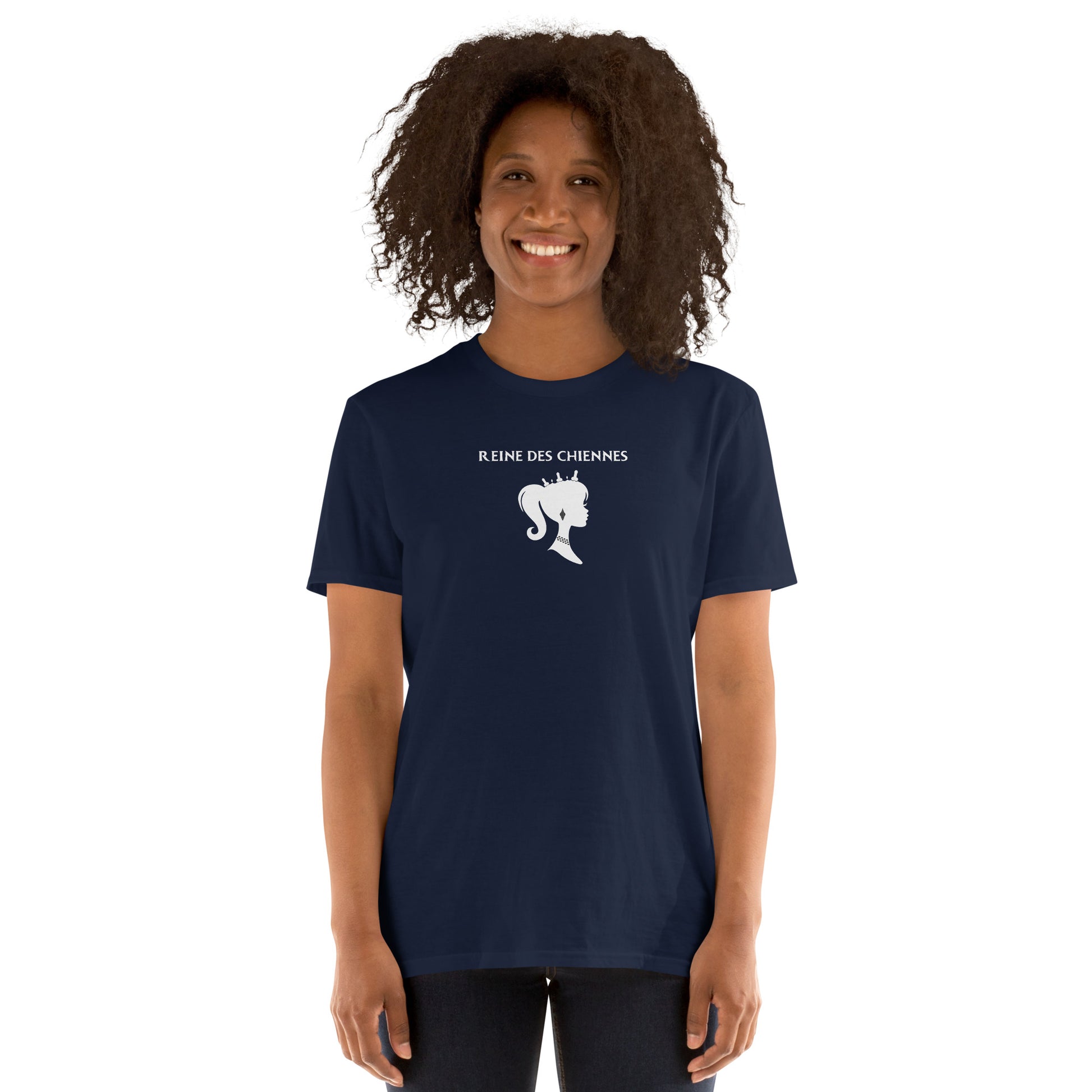 T-shirt unisexe Reine des chiennes - Sedurro