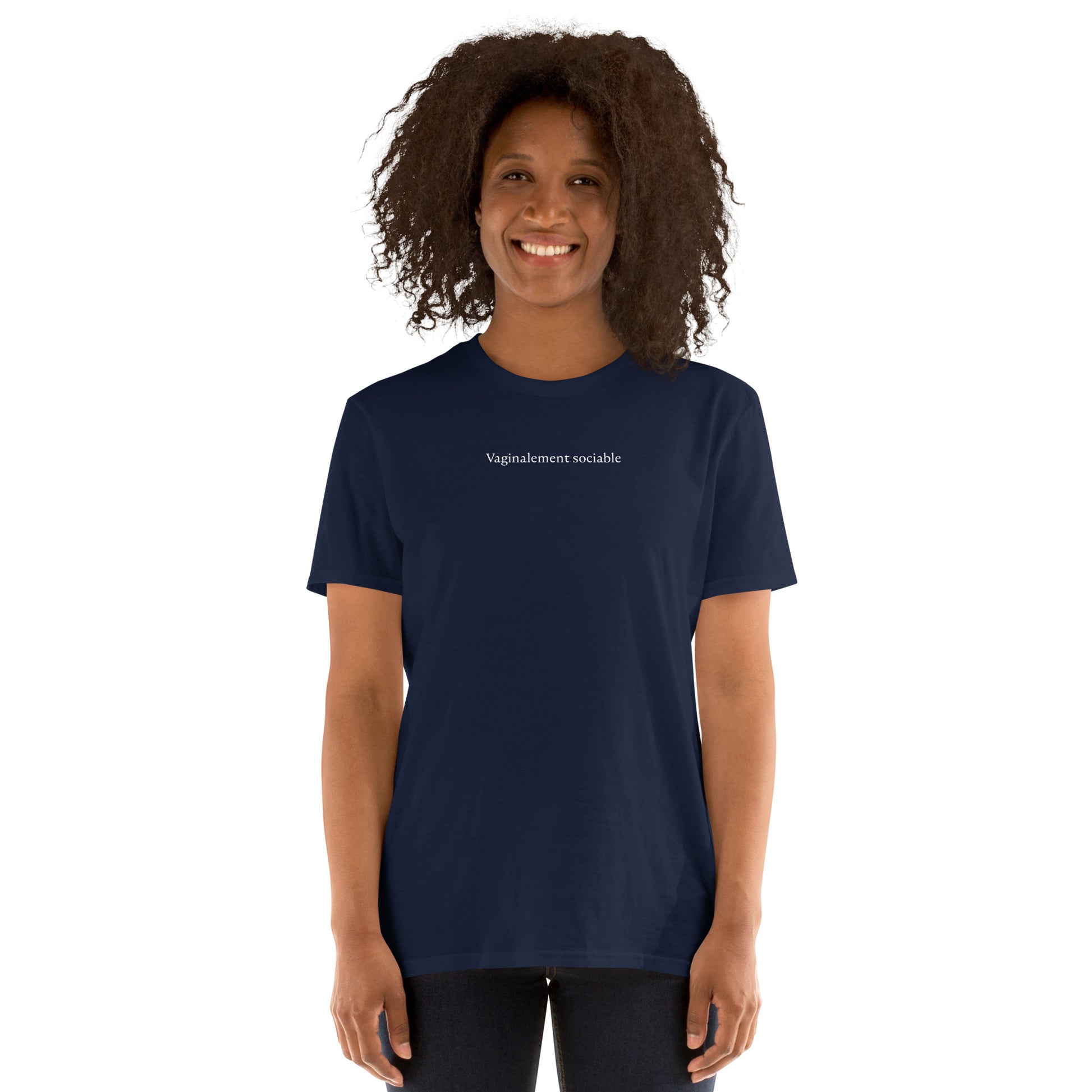 T-shirt unisexe Vaginalement sociable - Sedurro