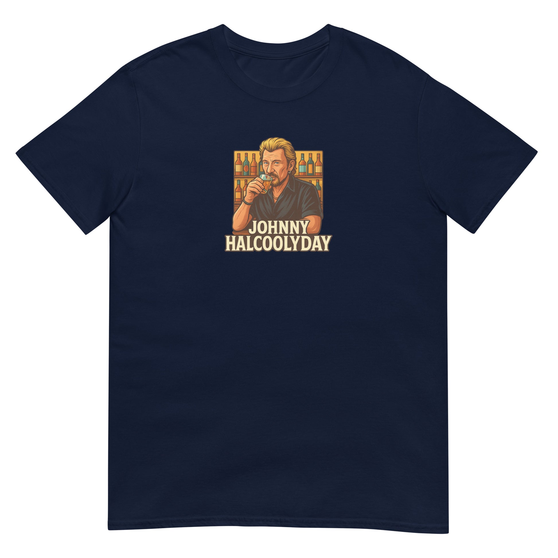 T-shirt unisexe Johnny Halcoolyday - Sedurro