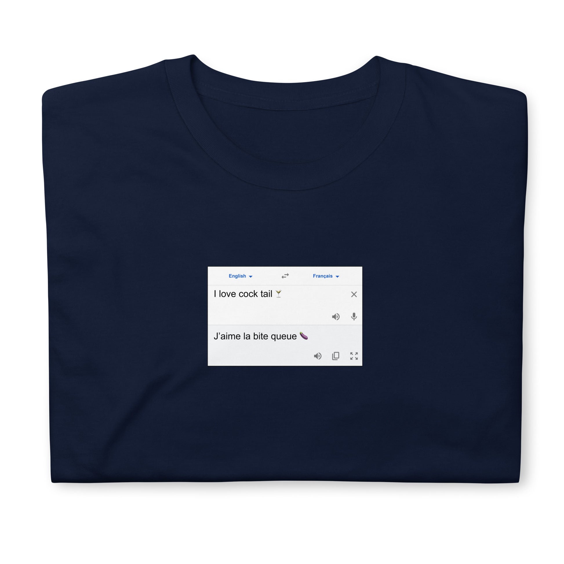 T-shirt unisexe Traduction cocktail - Sedurro