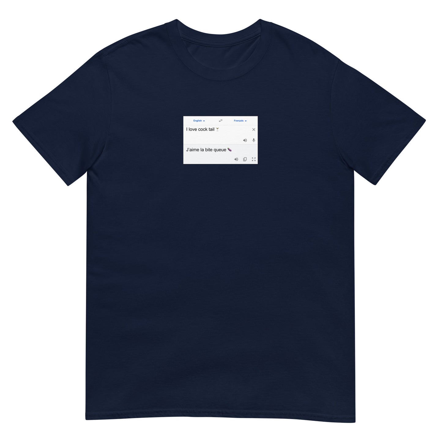 T-shirt unisexe Traduction cocktail - Sedurro