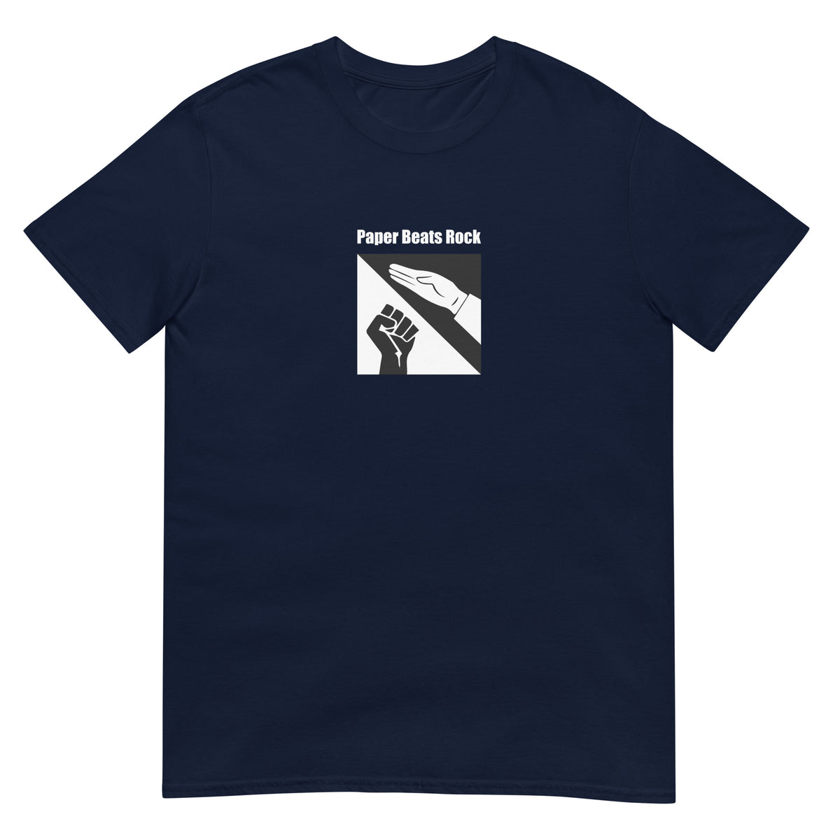 T-shirt unisexe Paper beats rock - Sedurro