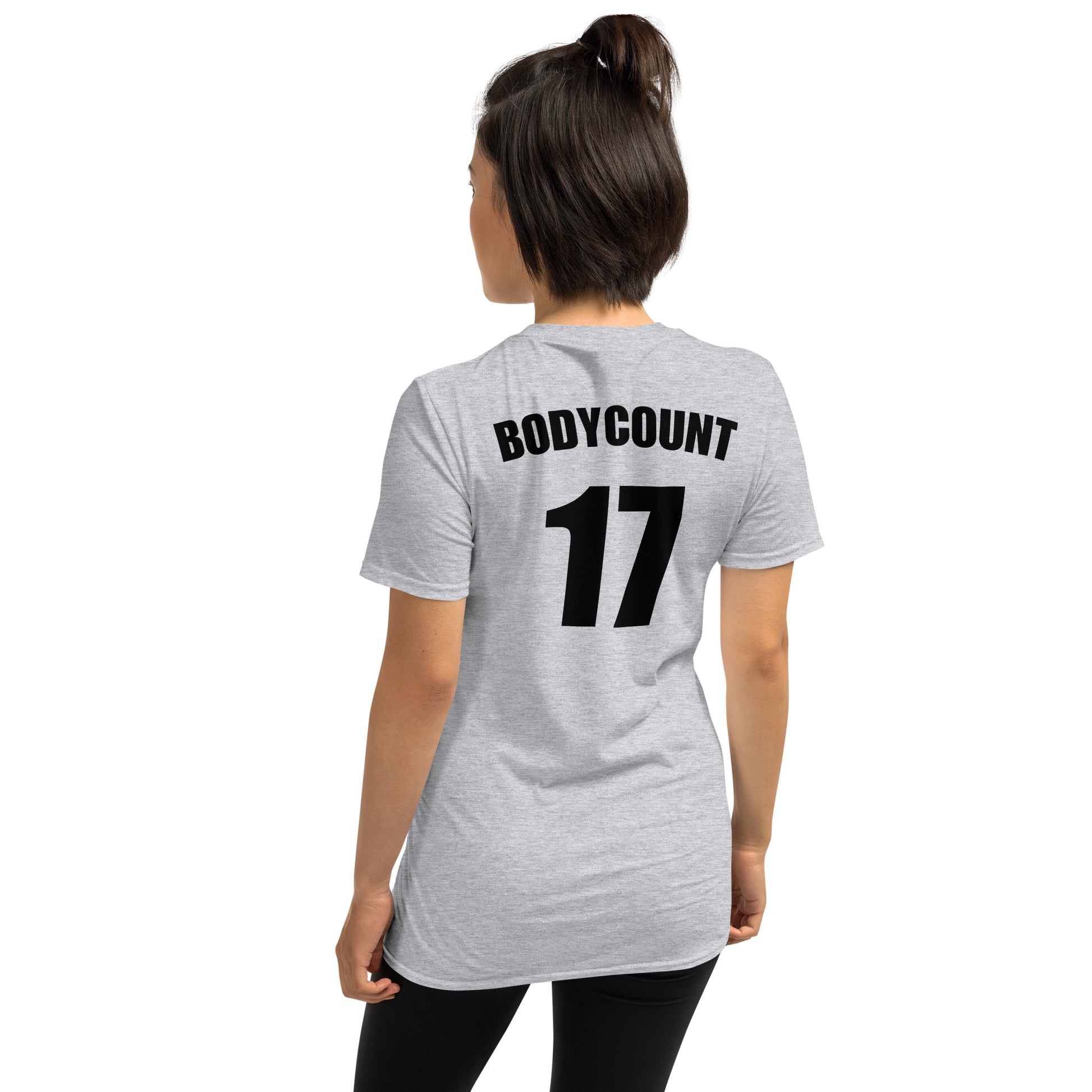 T-shirt unisexe personnalisable maillot numéro bodycount - Sedurro