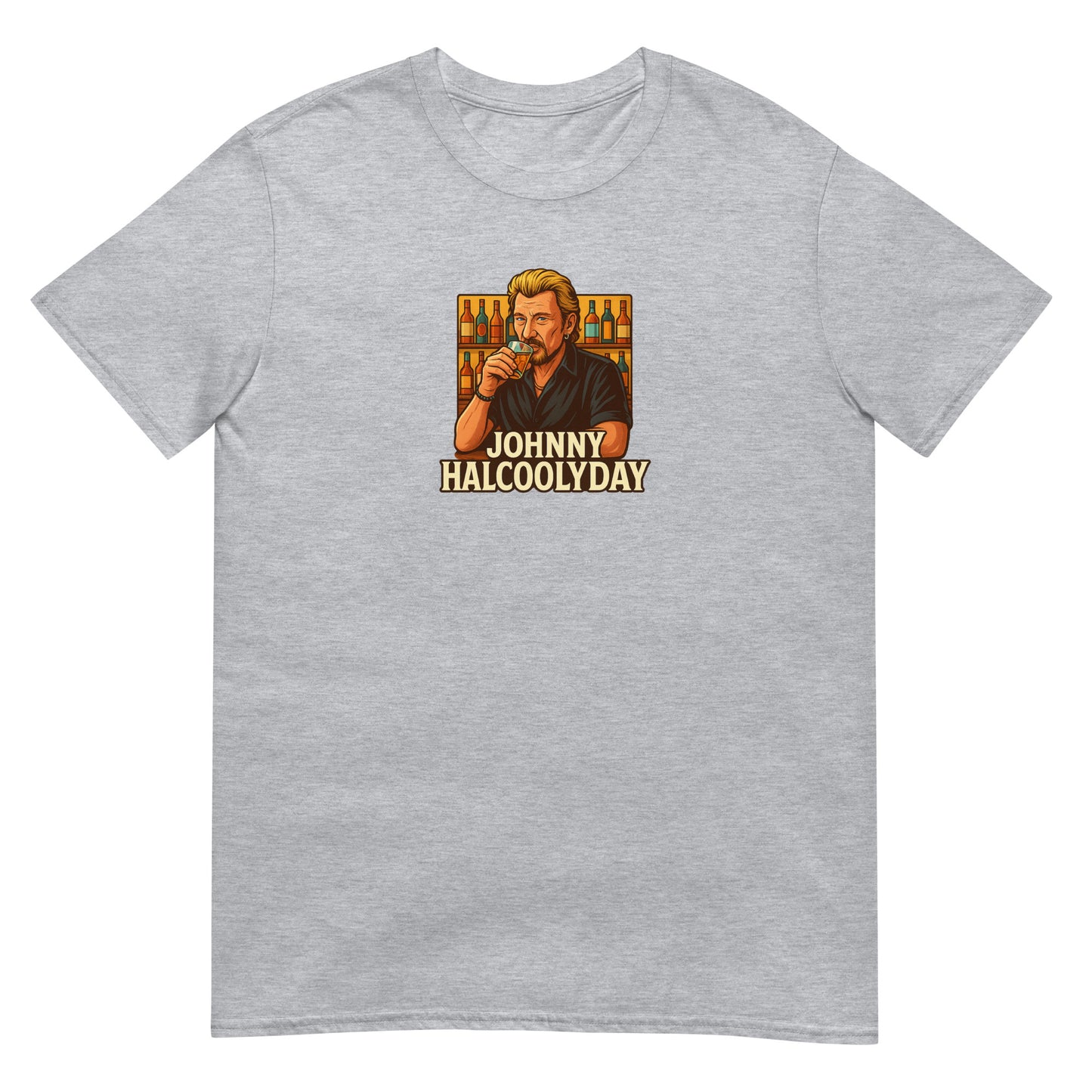 T-shirt unisexe Johnny Halcoolyday - Sedurro