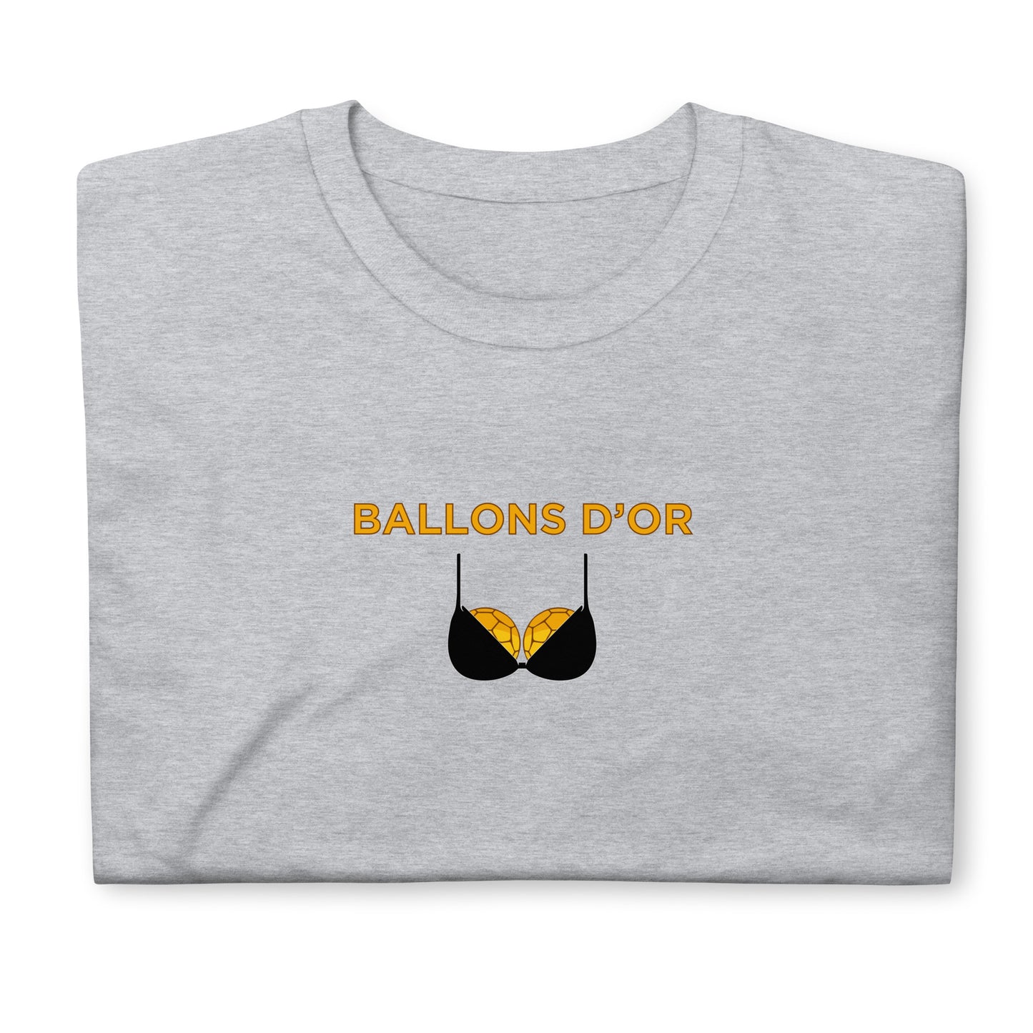 T-shirt unisexe Ballons d'or - Sedurro