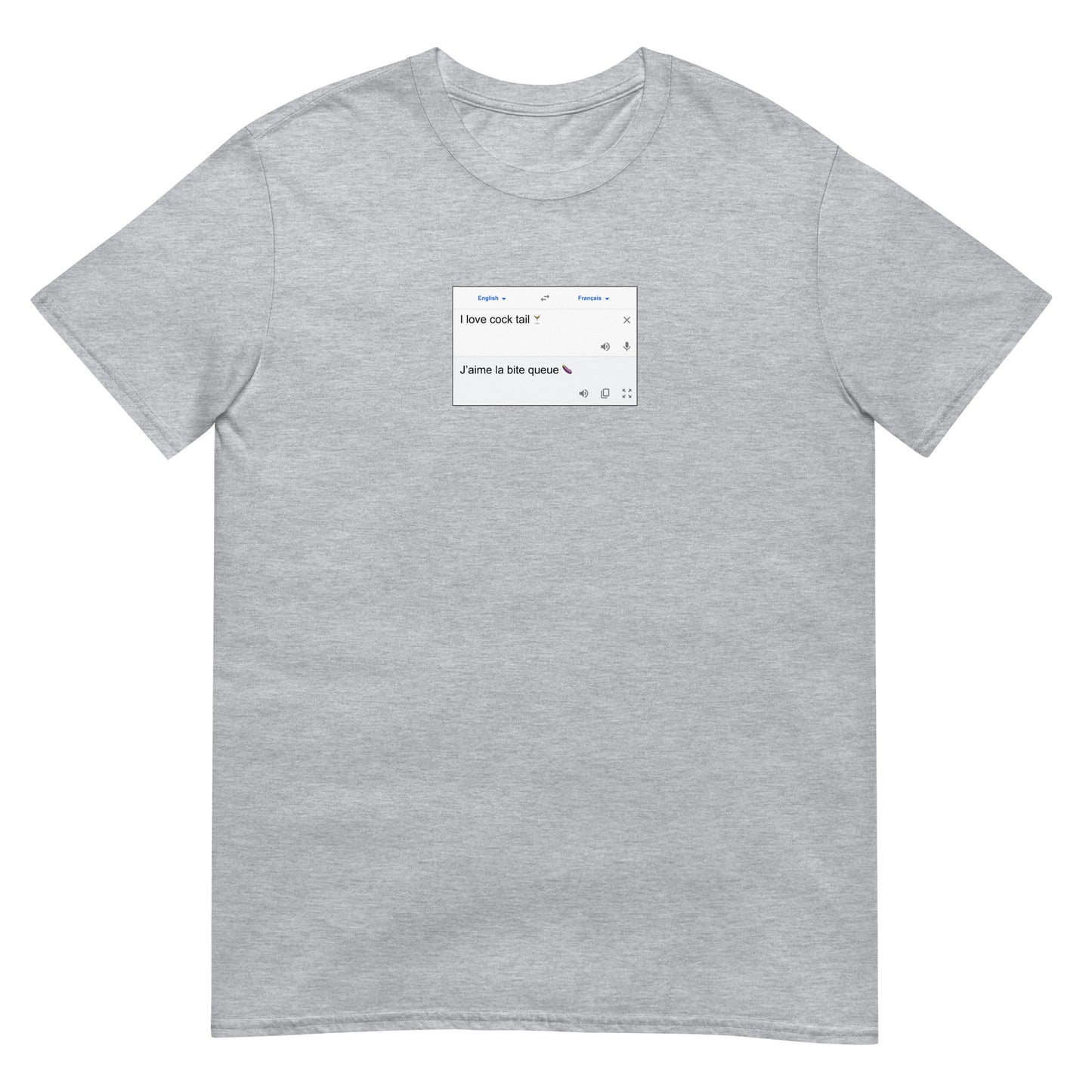 T-shirt unisexe Traduction cocktail - Sedurro