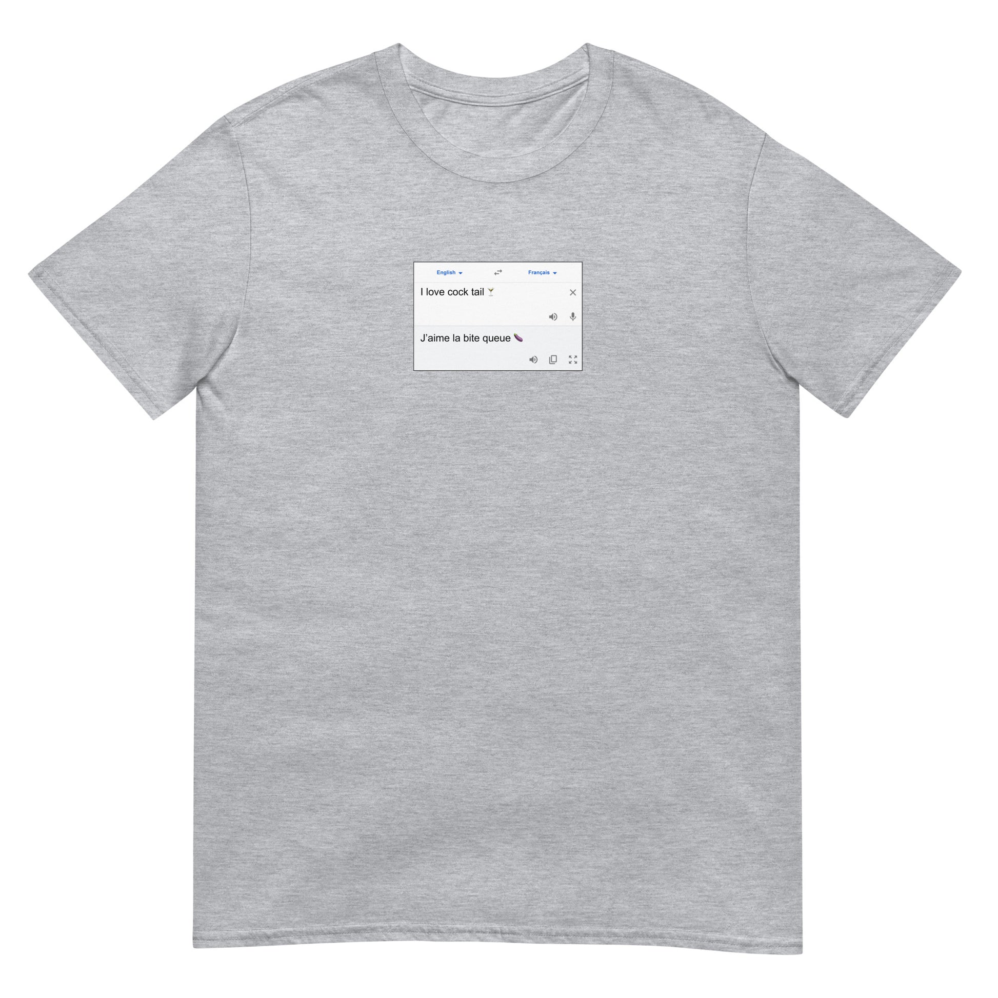 T-shirt unisexe Traduction cocktail - Sedurro