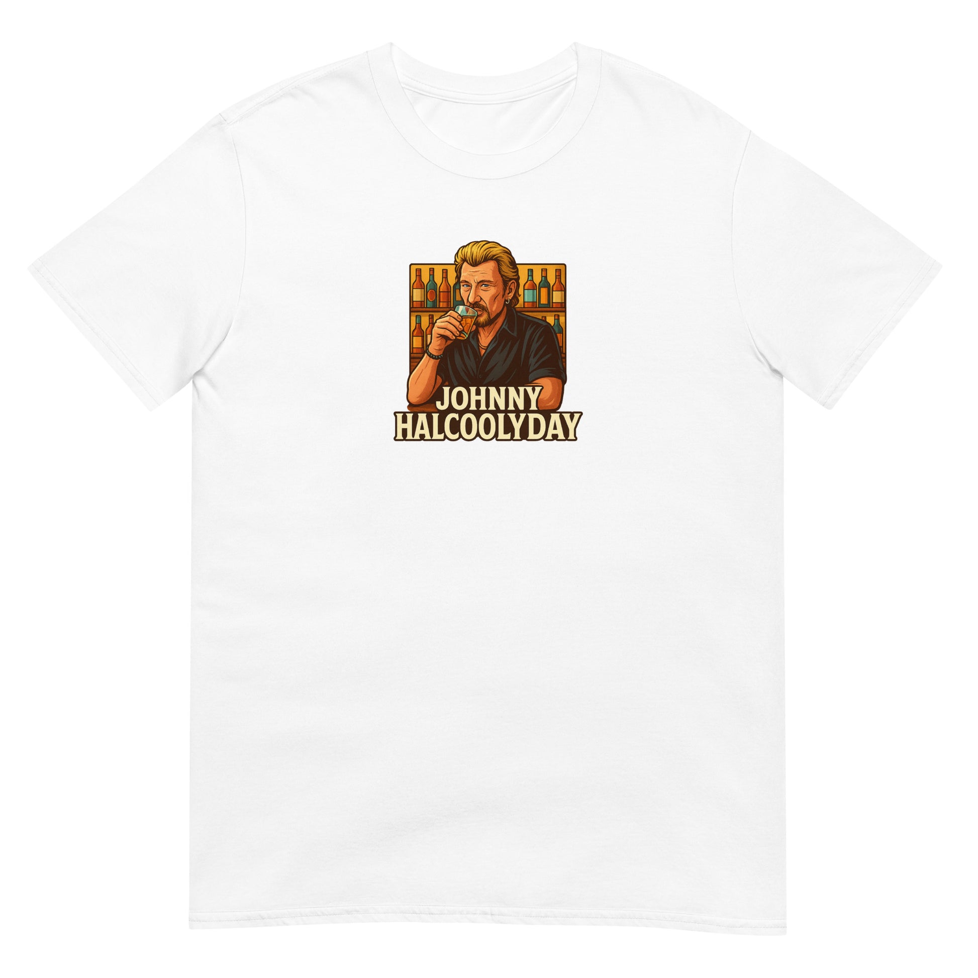 T-shirt unisexe Johnny Halcoolyday - Sedurro