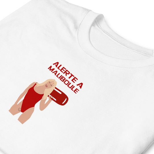 T-shirt unisexe Alerte à Maliboule - Sedurro