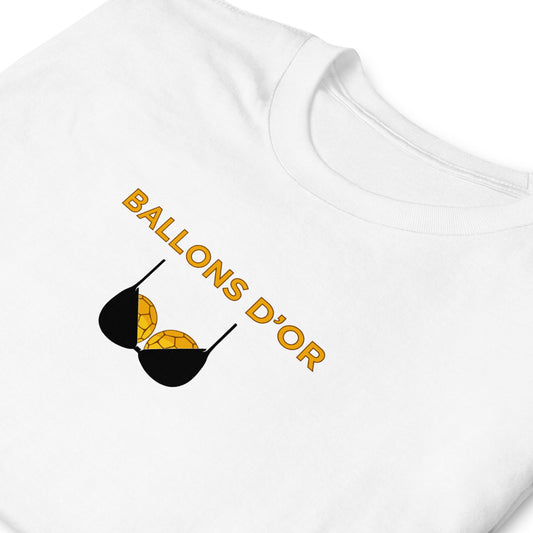 T-shirt unisexe Ballons d'or - Sedurro