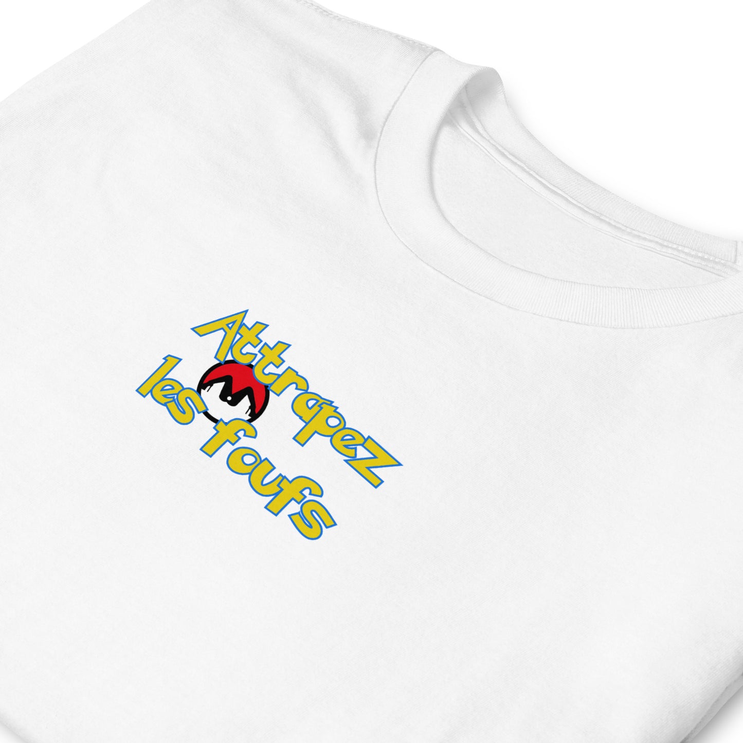 T-shirt unisexe Attrapez les foufs Pokeboule - Sedurro