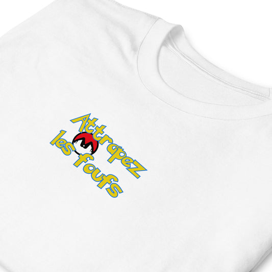 T-shirt unisexe Attrapez les foufs Pokeboule - Sedurro