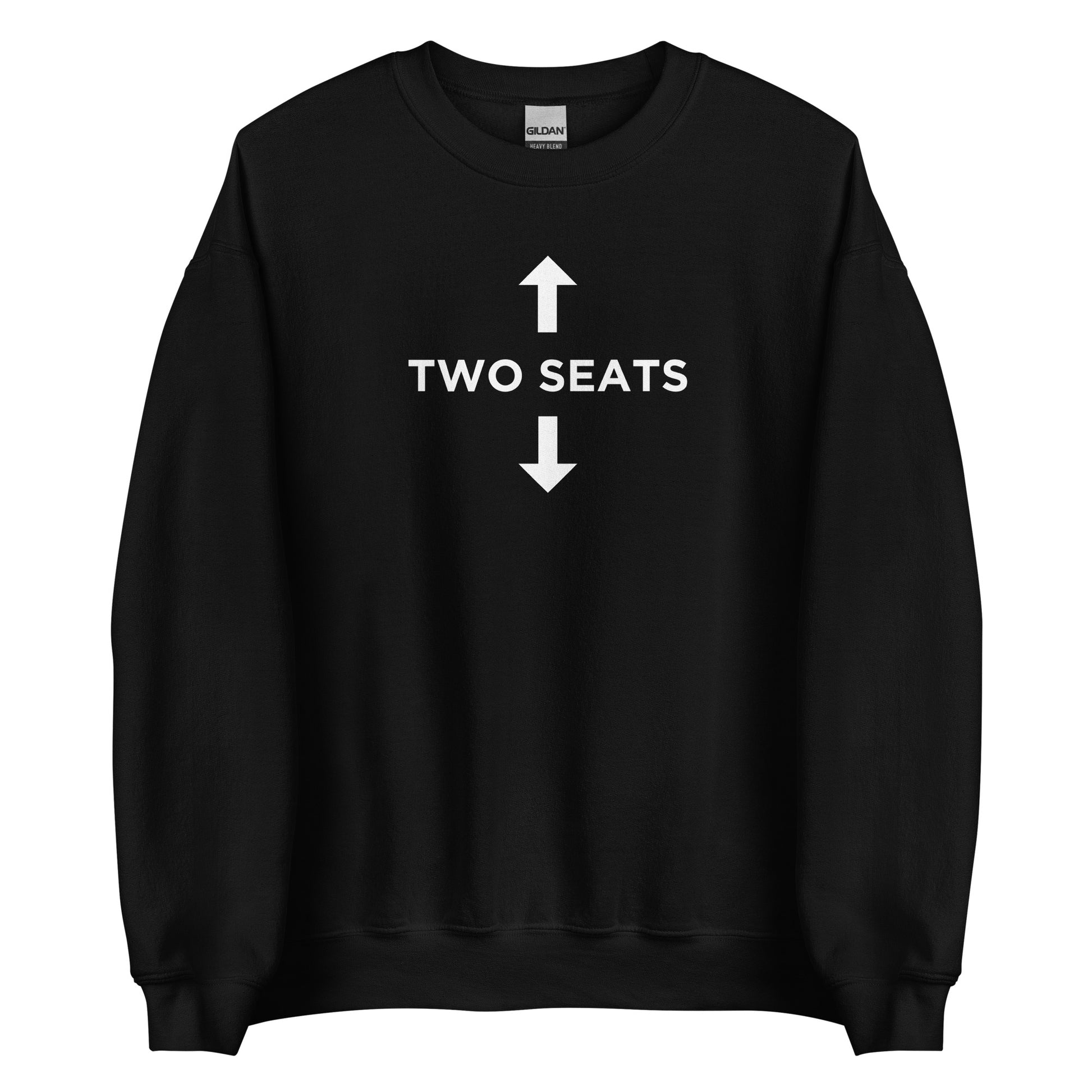 Sweat unisexe col rond Flèches two seats - Sedurro
