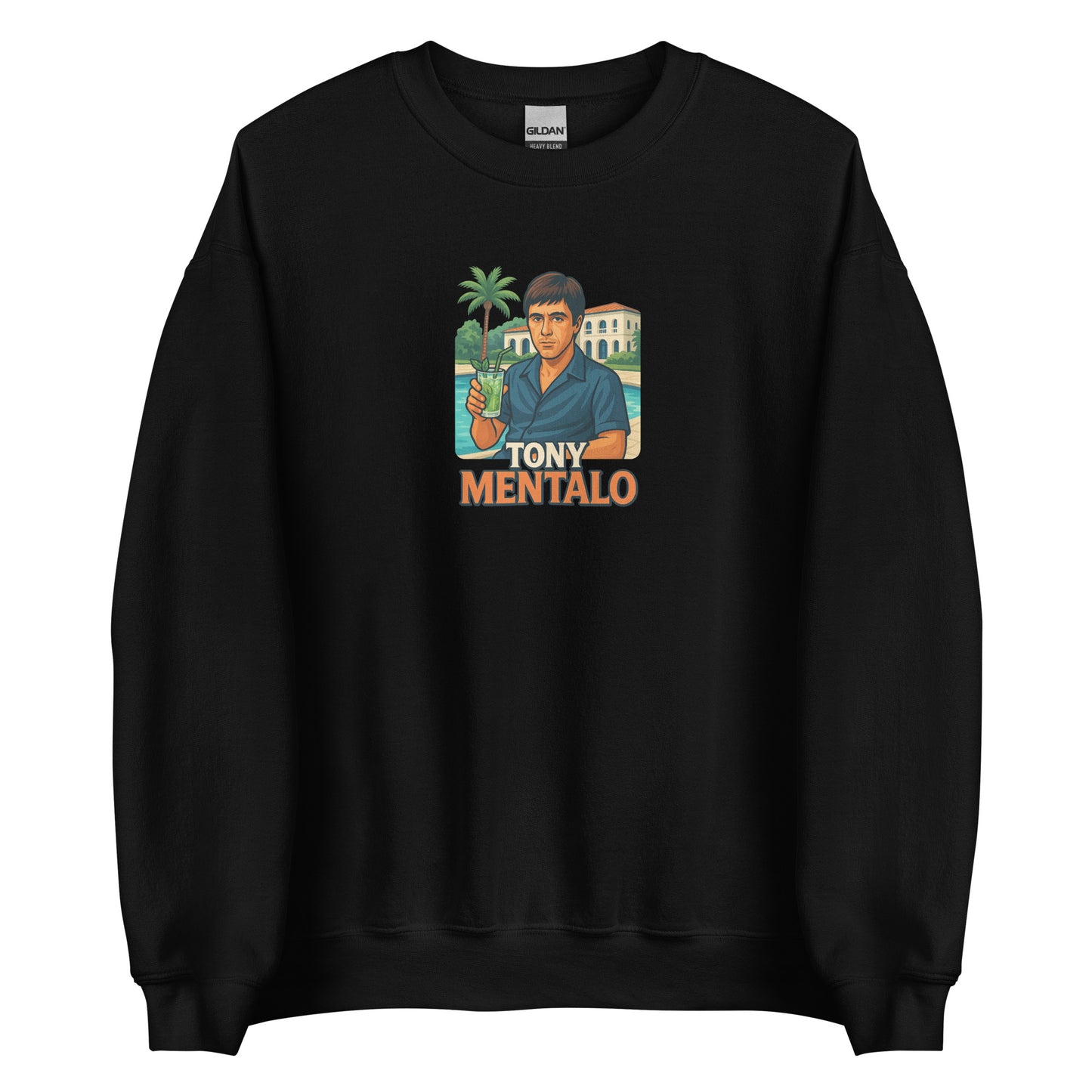 Sweat unisexe col rond Tony Mentalo - Sedurro