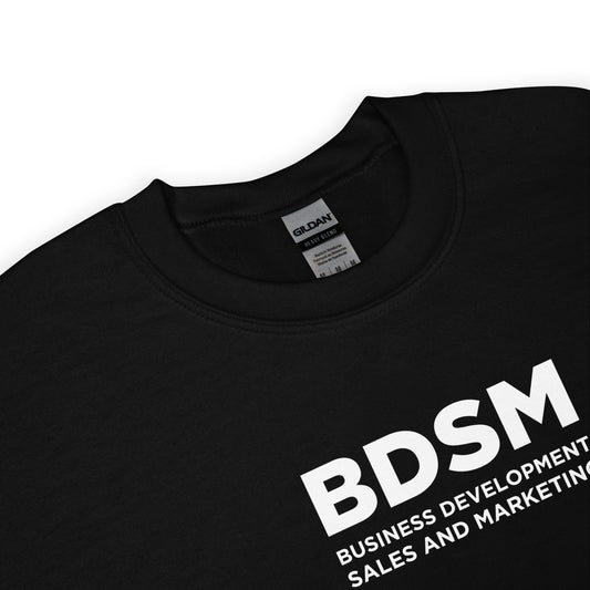 Sweat unisexe col rond BDSM Business Development Sales and Marketing - Sedurro