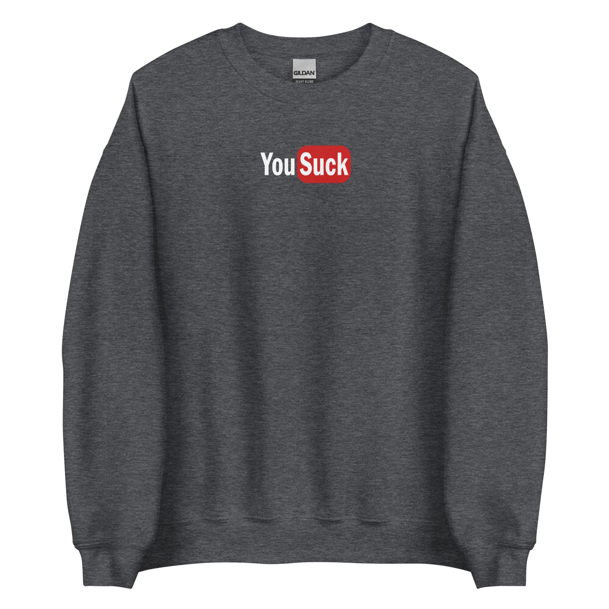 Sweat unisexe col rond YouSuck - Sedurro