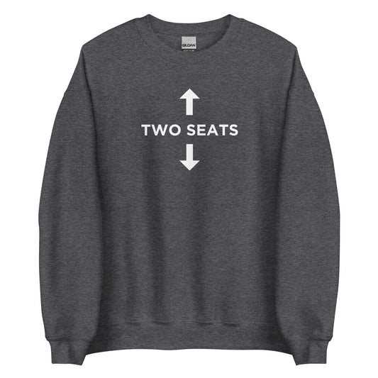 Sweat unisexe col rond Flèches two seats - Sedurro