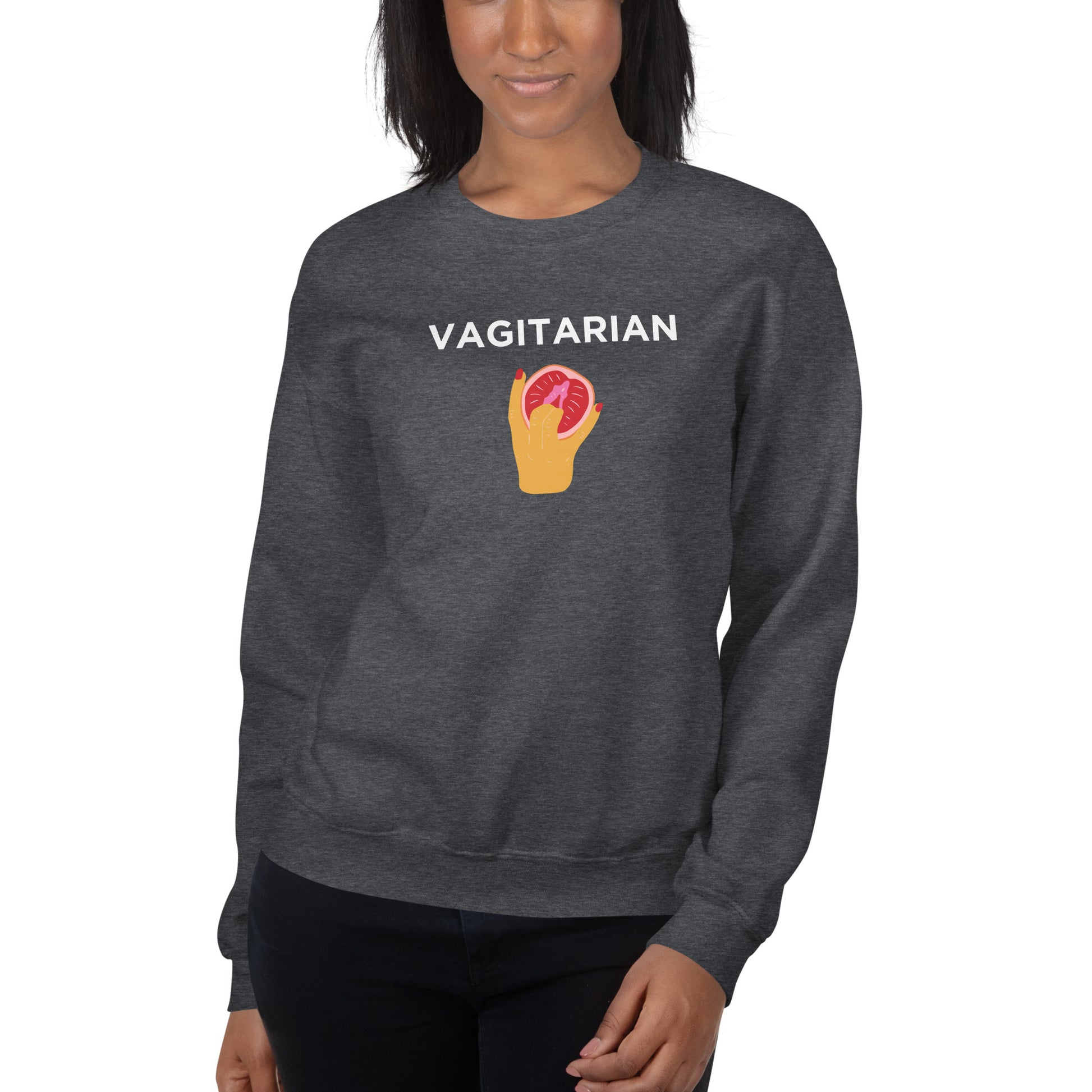 Sweat unisexe col rond Vagitarian - Sedurro