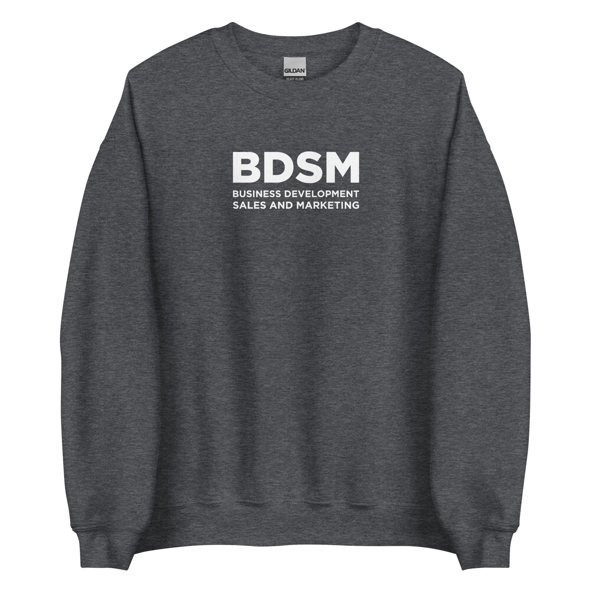 Sweat unisexe col rond BDSM Business Development Sales and Marketing - Sedurro