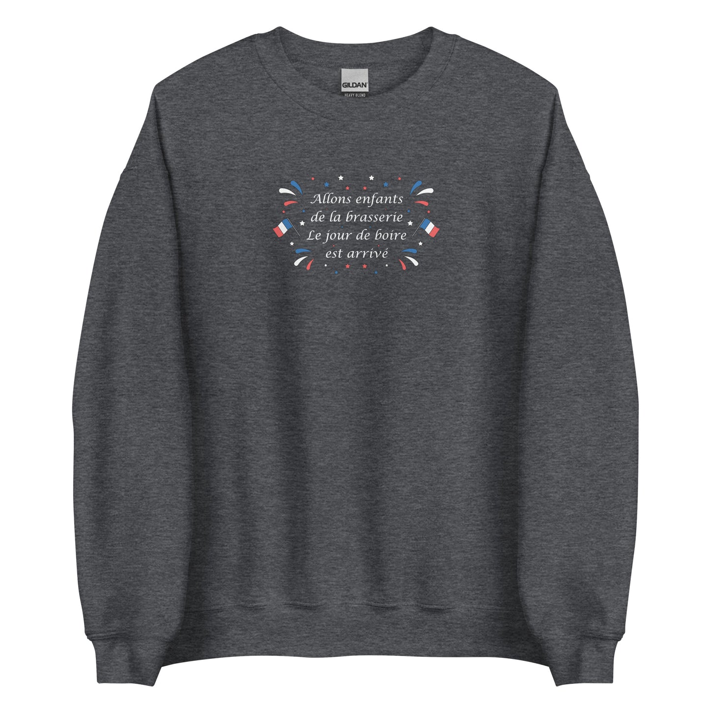 Sweat unisexe col rond Allons enfants de la brasserie - Sedurro