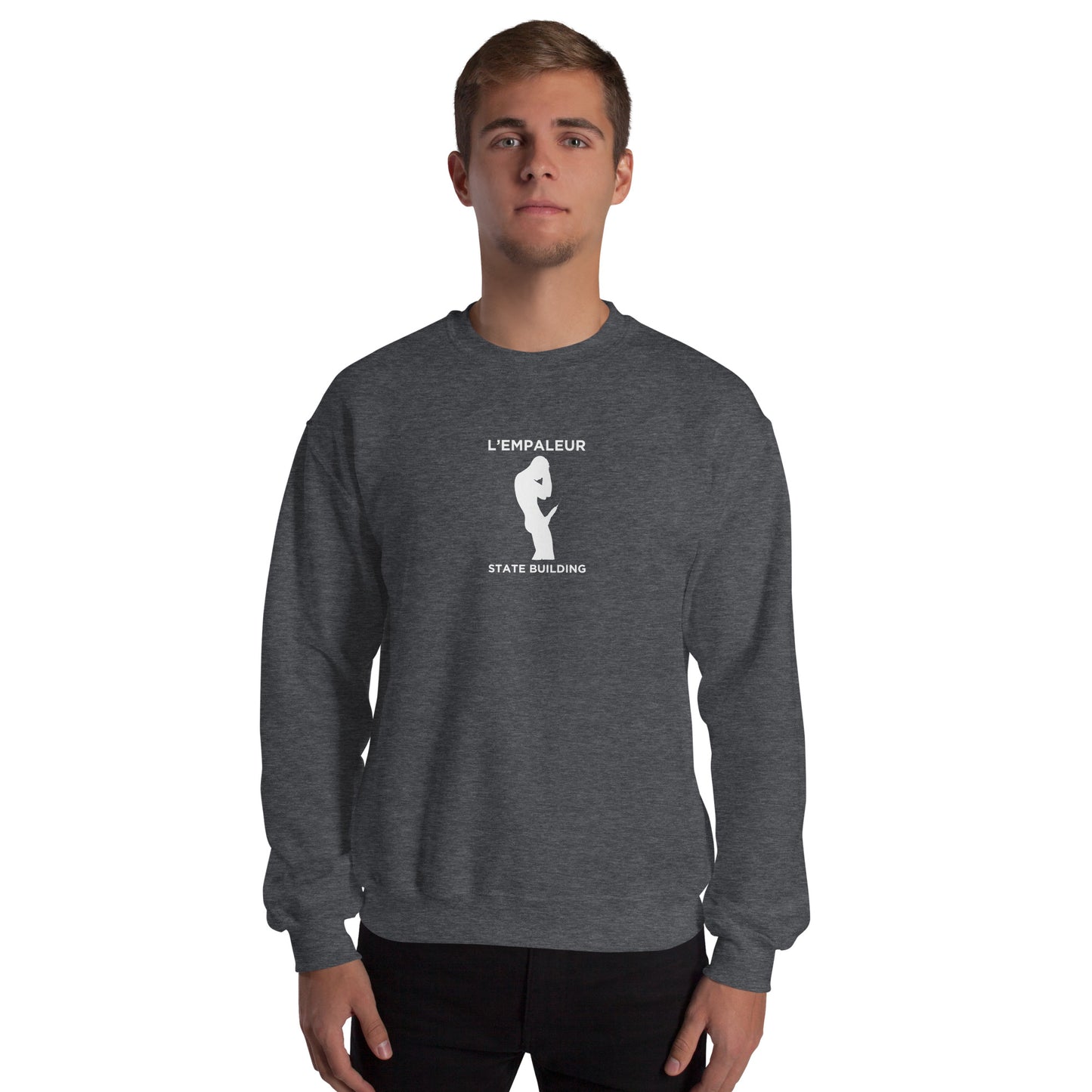 Sweat unisexe col rond L'empaleur state building - Sedurro