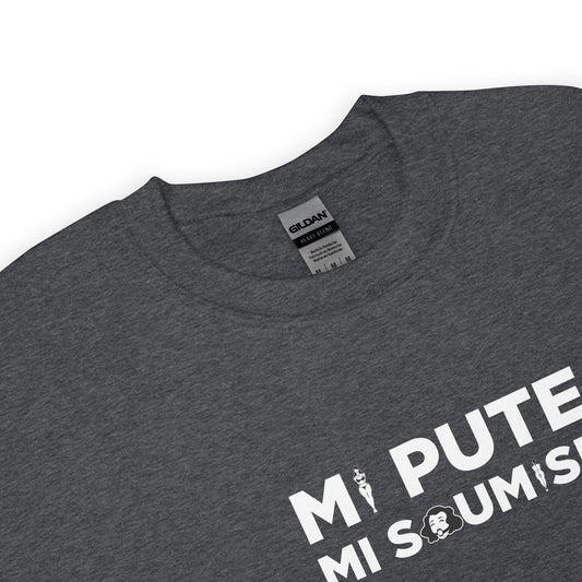 Sweat unisexe col rond Mi pute mi soumise - Sedurro