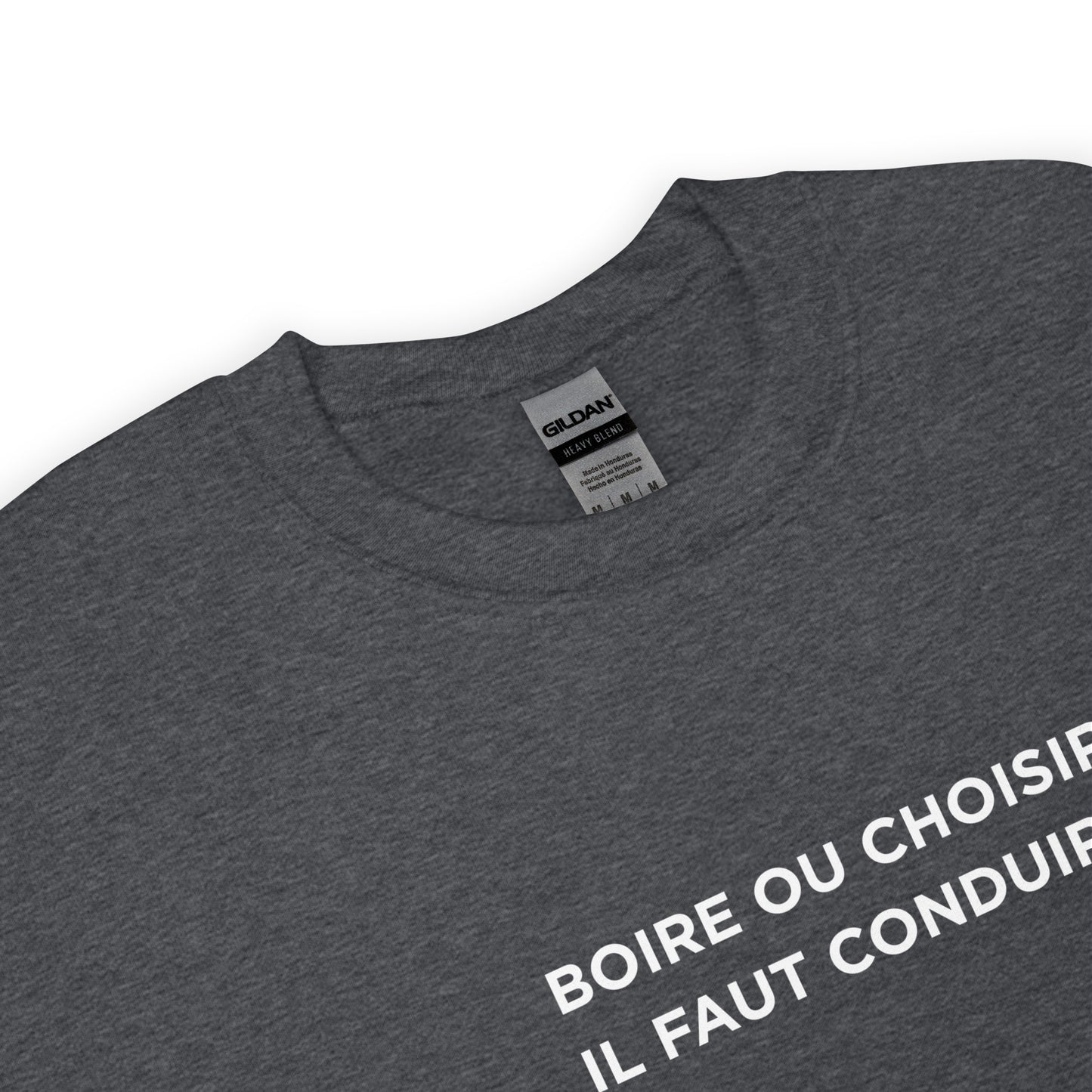 Sweat unisexe col rond Boire ou choisir il faut conduire - Sedurro