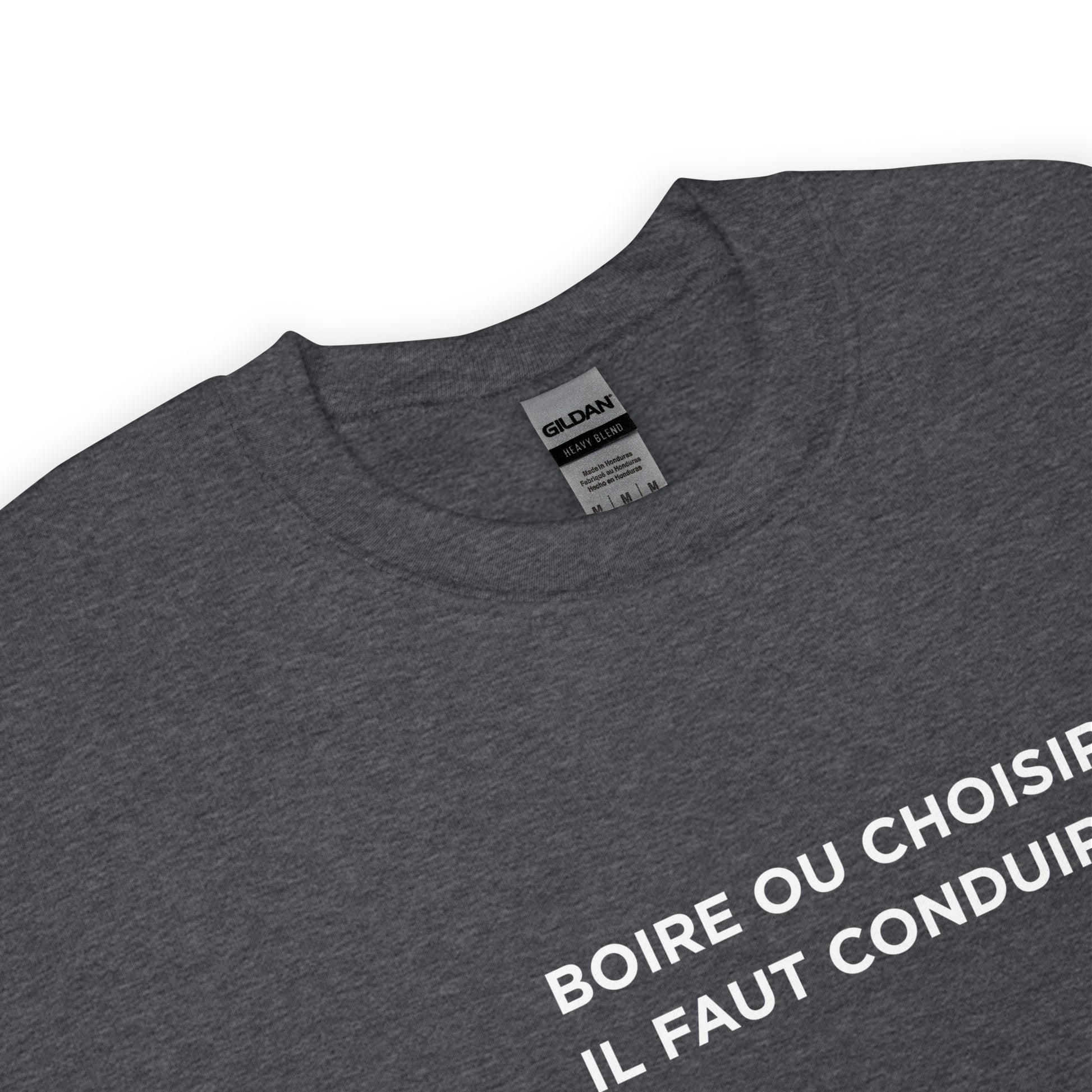 Sweat unisexe col rond Boire ou choisir il faut conduire - Sedurro