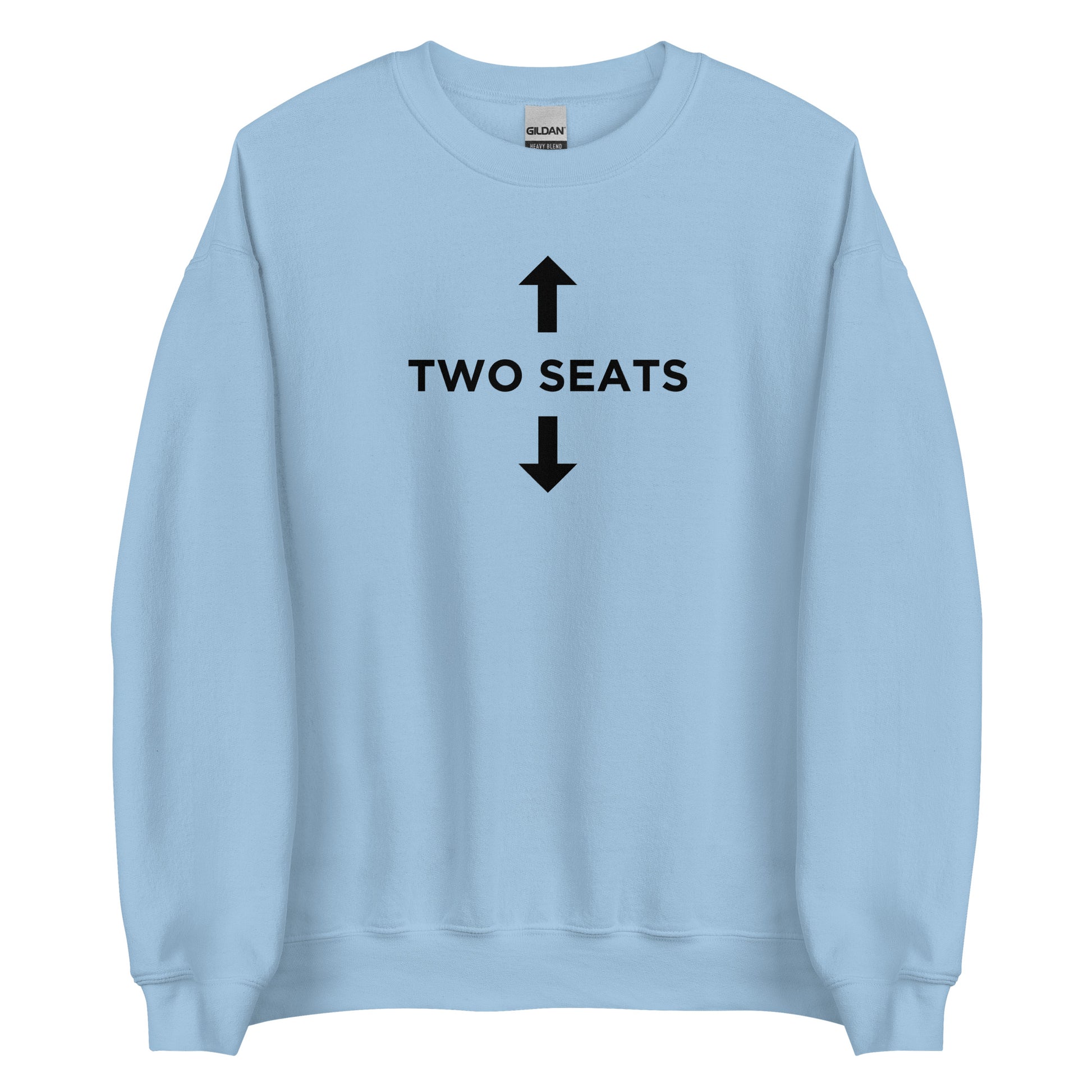 Sweat unisexe col rond Flèches two seats - Sedurro