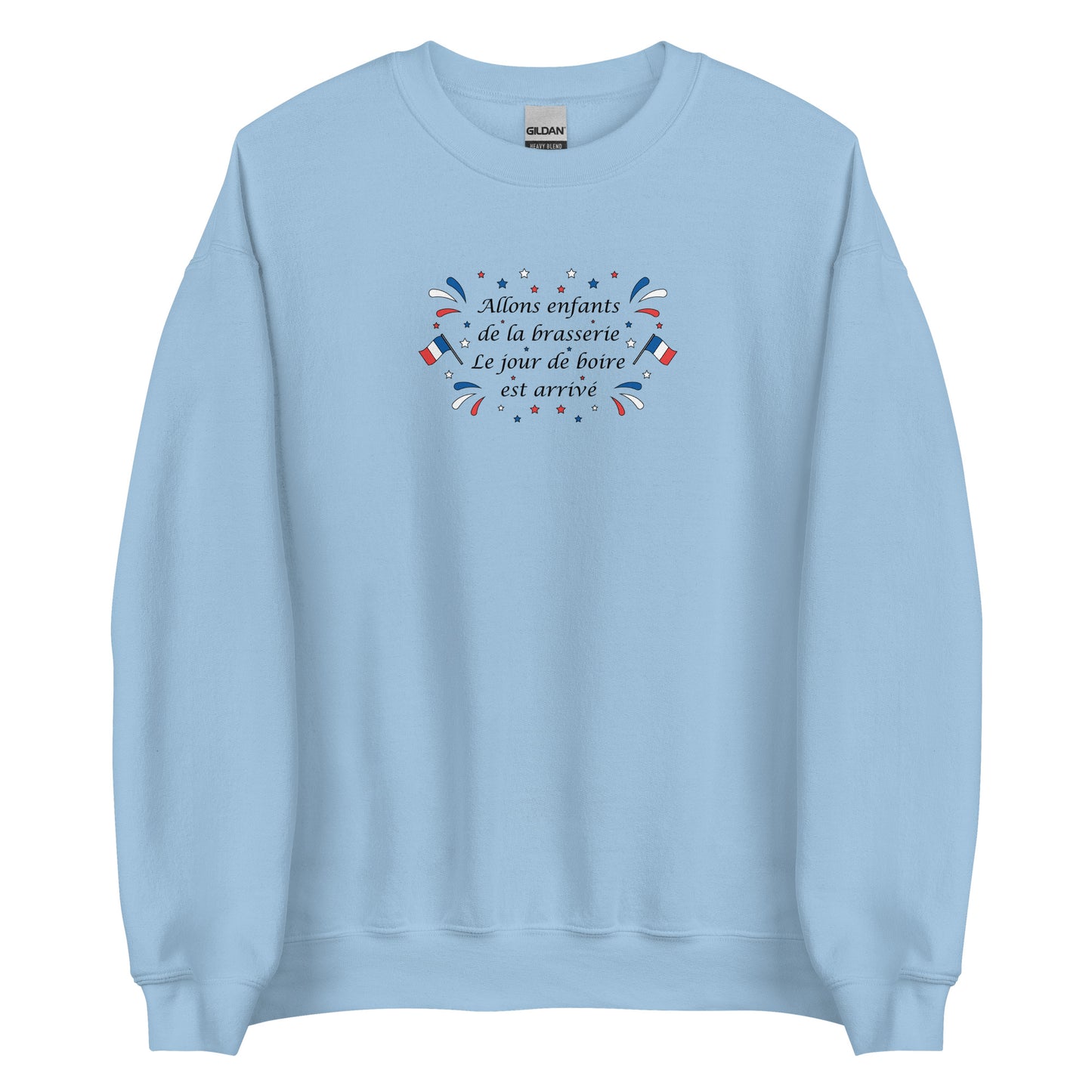 Sweat unisexe col rond Allons enfants de la brasserie - Sedurro