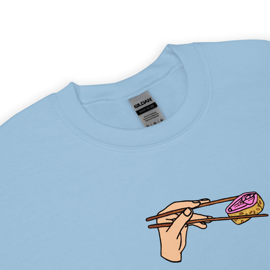 Sweat unisexe col rond Eat sushi vagina - Sedurro